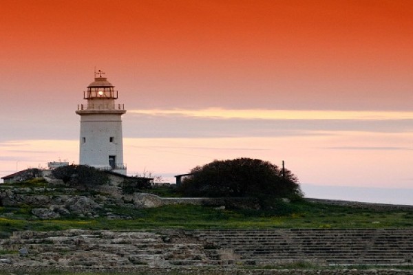 Pafos_Lighthouse_Sunset